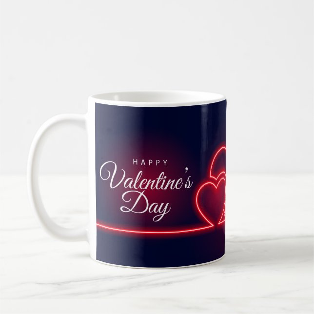Caneca De Café Happy Valentine's Day (Esquerda)