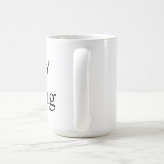 Caneca De Café Hardly Working マグカップ