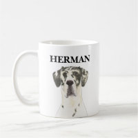 Harlequin Great Dane Personalizado