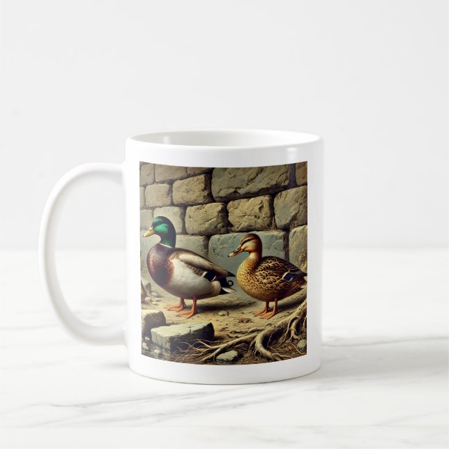 Caneca De Café Harmonia da Natureza (Esquerda)