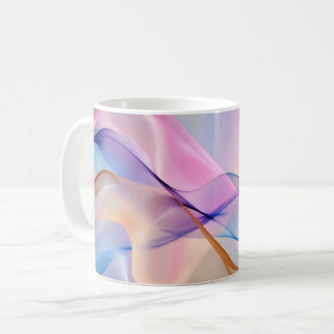 Caneca De Café Harmonia Fluida em Movimento