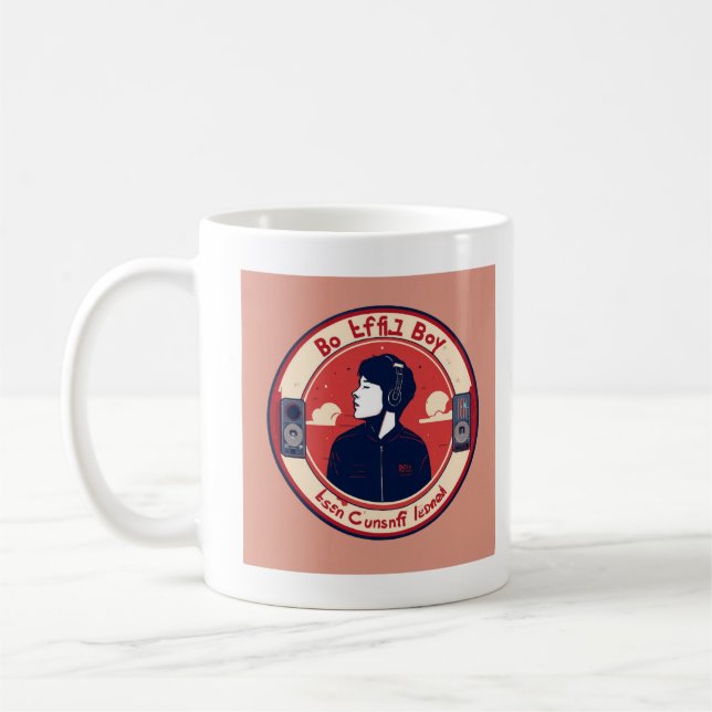 Caneca De Café Harmonia Musical" (Esquerda)