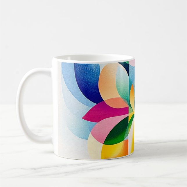 Caneca De Café Harmonia Vibrante (Esquerda)