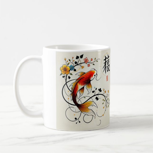Caneca De Café Harmony Koi Mug (Esquerda)
