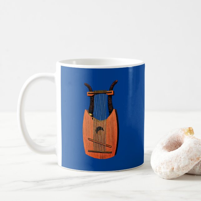 Caneca De Café Harp do Rei David (Com Donut)