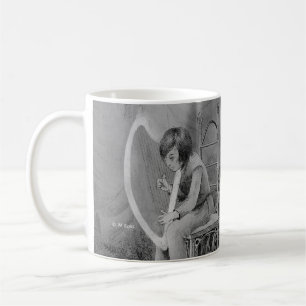 Caneca De Café Harpa do luar, jogada para o rei da floresta