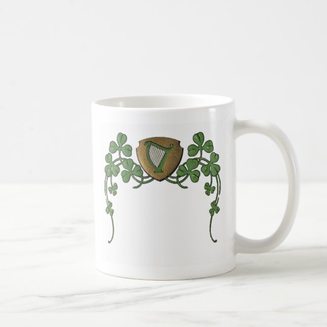 Caneca De Café Harpa irlandesa (Direita)