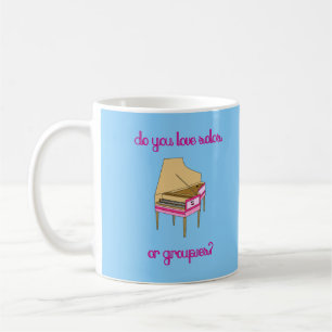 Caneca De Café Harriet Harsichord Light Sky