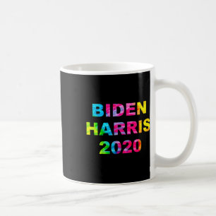 Caneca De Café Harris 2020 Eletion Tie Dye Vintage Hippie