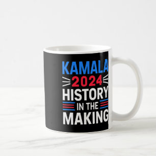 Caneca De Café Harris 2024 Men & Women History In The Fazer