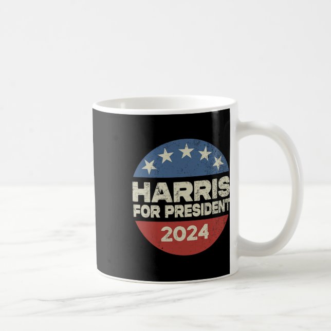 Caneca De Café Harris 2024 Para A Campanha Eleitoral 2 (Direita)