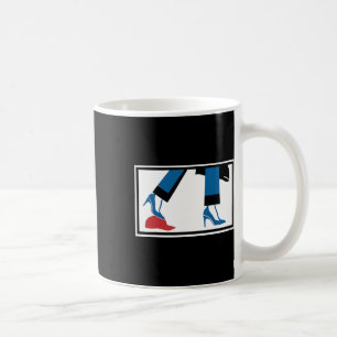 Caneca De Café Harris 2024 Retro Comma La Red Hat Anti Trump