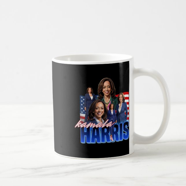 Caneca De Café Harris American Flag Bootleg (Direita)