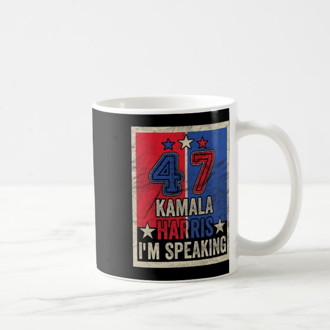 Caneca De Café Harris, estou falando com o presidente Campanha 20 (Direita)