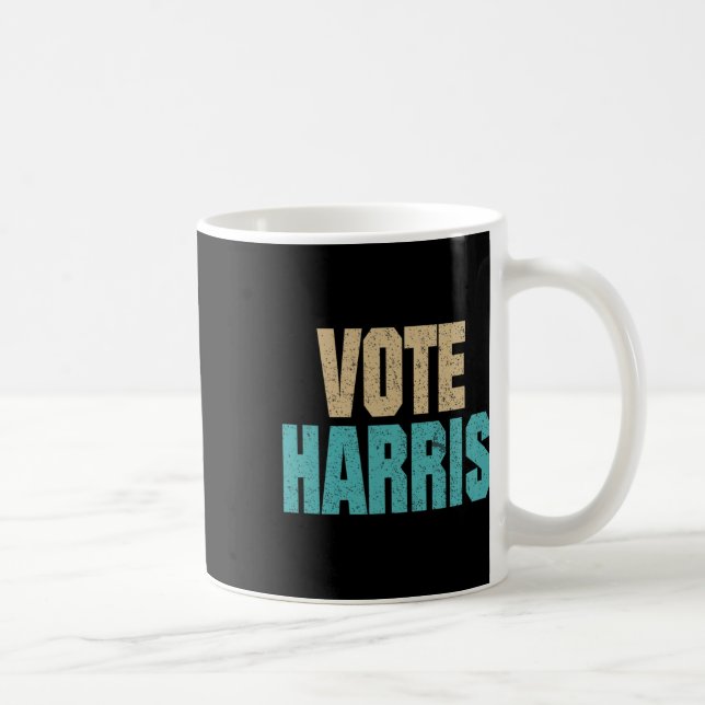 Caneca De Café Harris Kamala Harris 47 47º Presidente (Direita)