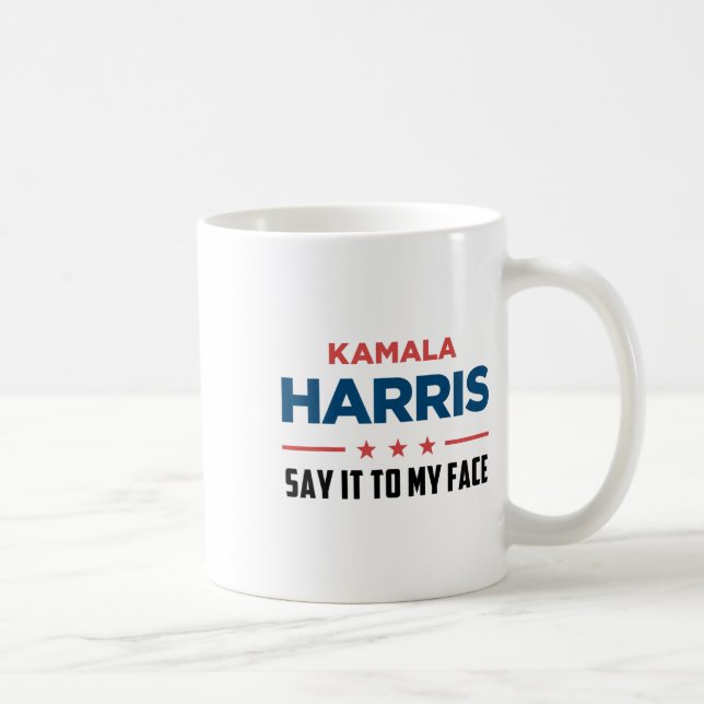 Caneca De Café Harris Se Tiveres Algo A Dizer (Direita)