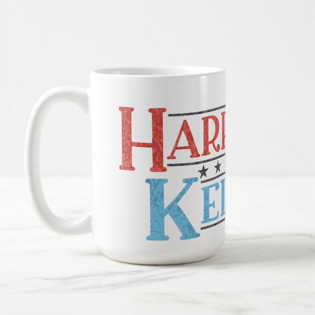 Caneca De Café Harris Shapiro 2024 Torna A América Mais Uma Vez (Esquerda)