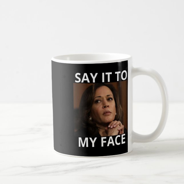 Caneca De Café Harris Tem Algo A Dizer (Direita)