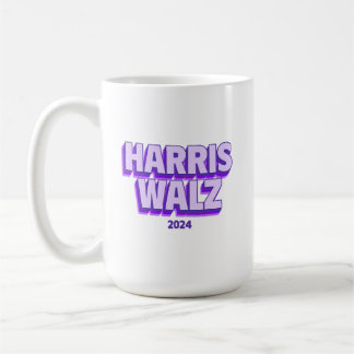 Caneca De Café Harris Walz 2024 Coffee Mug