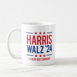 Caneca De Café Harris Walz 24 - Um novo caminho
