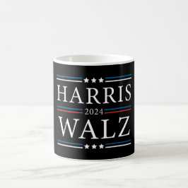 Caneca De Café Harris Walz eleições de 2024