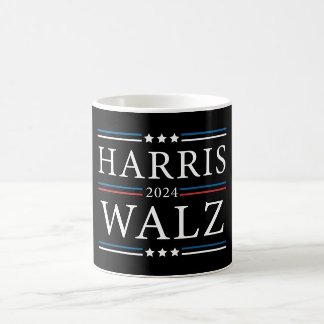 Caneca De Café Harris Walz eleições de 2024 (Centro)