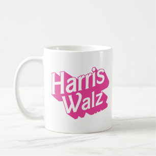 Caneca De Café Harris Walz Pink