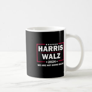 Caneca De Café Harris Walz Waltz 2024 Não Vamos Voltar