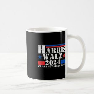 Caneca De Café Harris Walz Waltz 2024 Não Vamos Voltar Ao Tanque