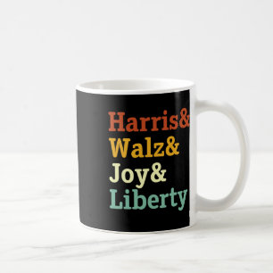 Caneca De Café Harris Wheimer Joy Liberty - Harris Waltz 2024 Ret