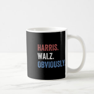Caneca De Café Harris. Wheimer. Obviamente. - Kamala Harris E Ti