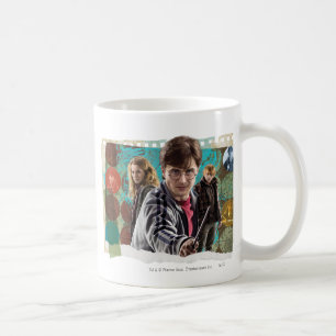 Caneca De Café Harry, Hermione e Ron 1