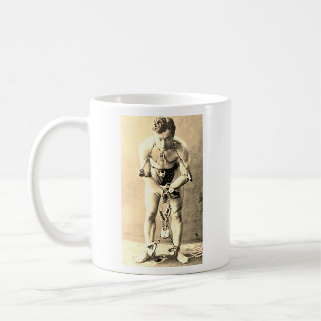 Caneca De Café Harry Houdini (c.1899) (Esquerda)