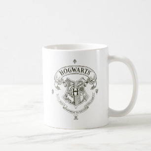 Caneca De Café Harry Potter Bandeiras Hogwarts