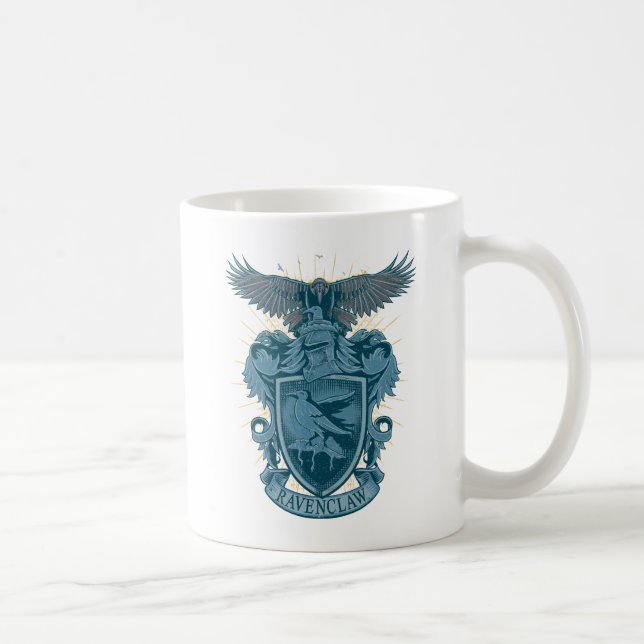 Caneca De Café Harry Potter | Brasão da Corvinal (Direita)