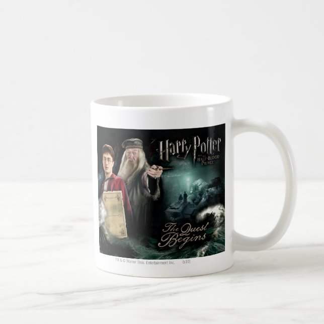 Caneca De Café Harry Potter e Dumbledore (Direita)