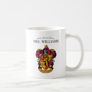 Caneca De Café Harry Potter   Gryffindor House Crest