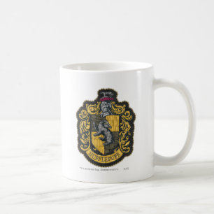 Caneca De Café Harry Potter   Hufflepuff Crest Patch