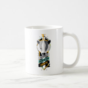 Caneca De Café Harry Potter HUFFLEPUFF™ House Traits Sigil
