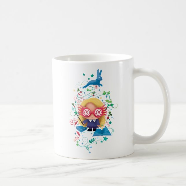 Caneca De Café Harry Potter | Luna Lovegood Graphic (Direita)