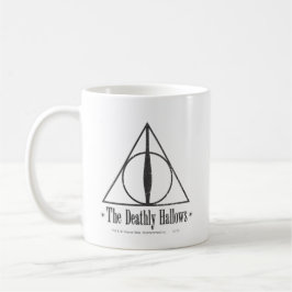 Caneca De Café Harry Potter| O Emblema Mortal De Casca