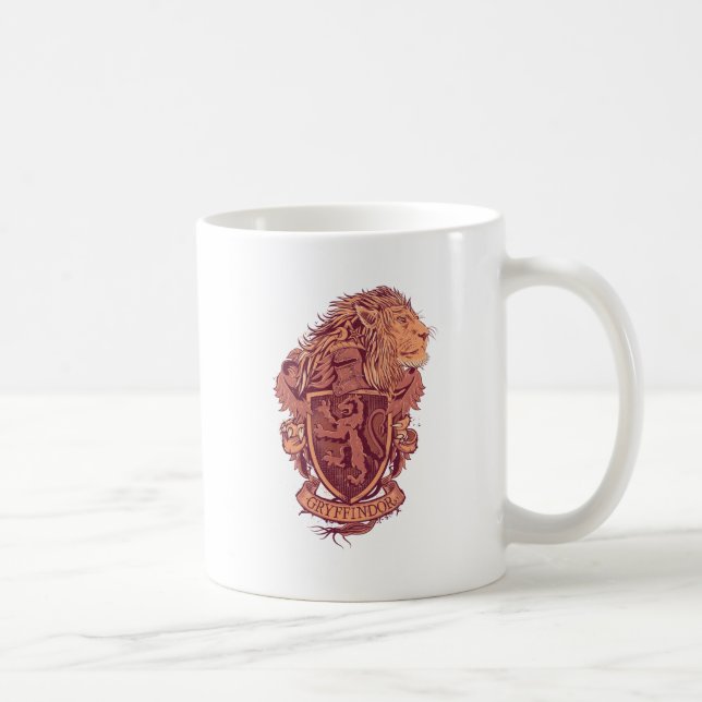 Caneca De Café Harry Potter | Paixão De Leão Gryffindor (Direita)