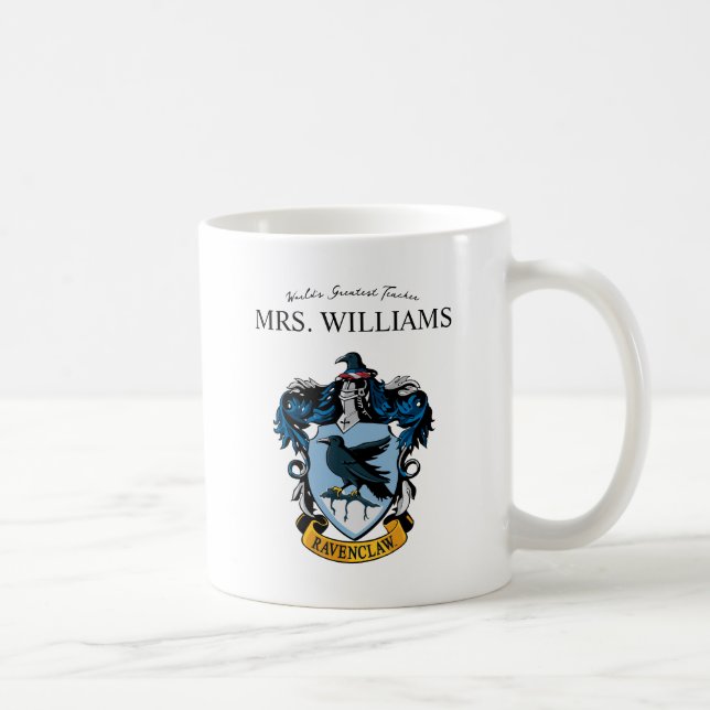 Caneca De Café Harry Potter | Professor Ravenclaw Personalizado (Direita)