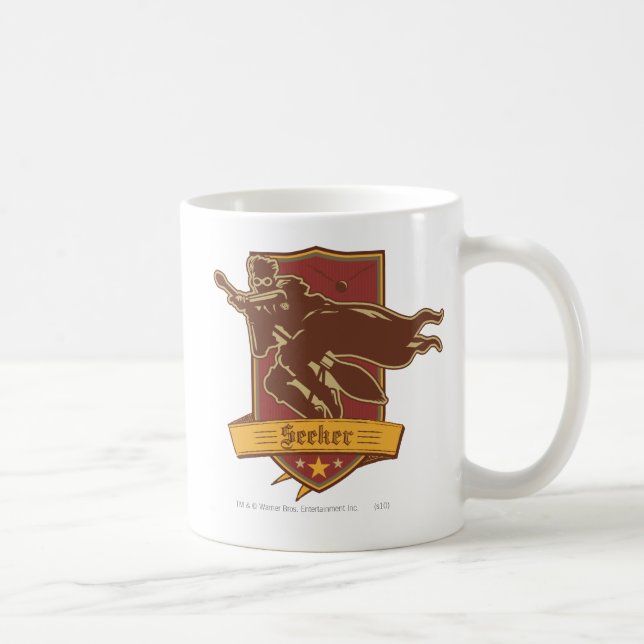 Caneca De Café Harry Potter | QuIDDITCH™ Seeker Crest (Direita)
