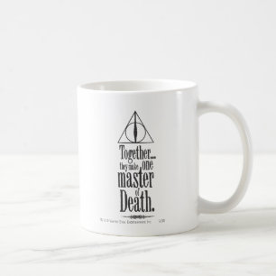 Caneca De Café Harry Potter Spell   Mestre da Morte