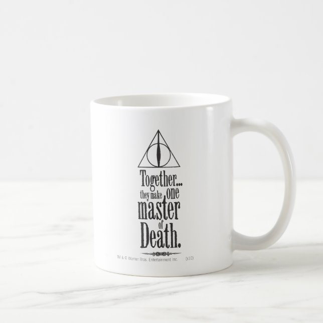 Caneca De Café Harry Potter Spell | Mestre da Morte (Direita)
