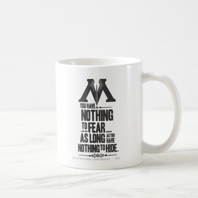 Caneca De Café Harry Potter Spell | Ministério da Propaganda Mági (Direita)
