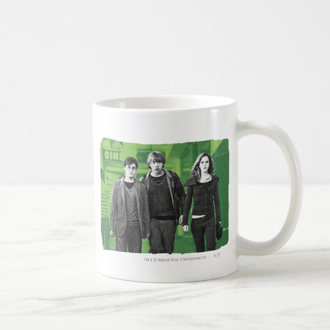 Caneca De Café Harry, Ron e Hermione 1 (Direita)