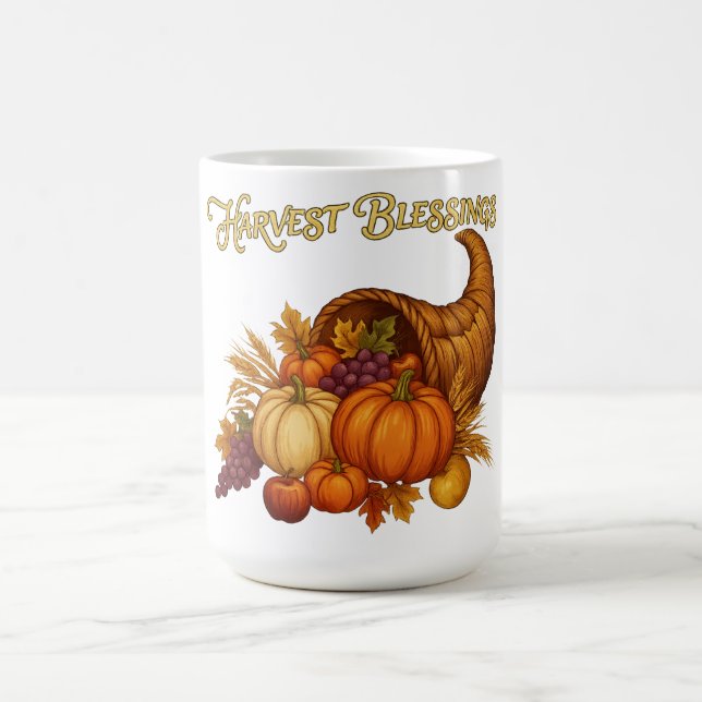 Caneca De Café Harvest Blessings Coffee Mug (Centro)