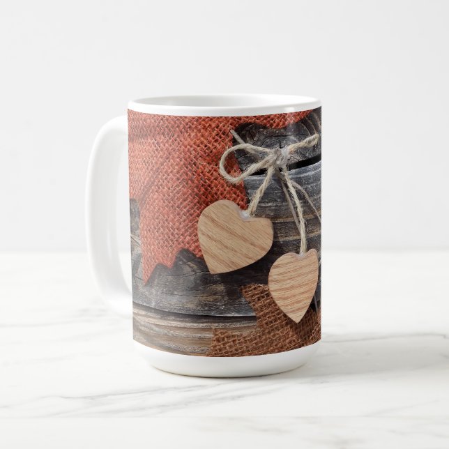 Caneca de café Harvest Heart (Frente Esquerda)